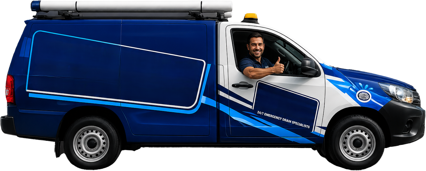 Doonside Blocked Drains service van