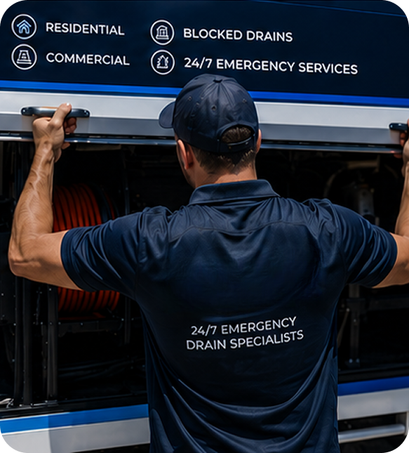 Licensed blocked drain plumber servicing a Doonside home